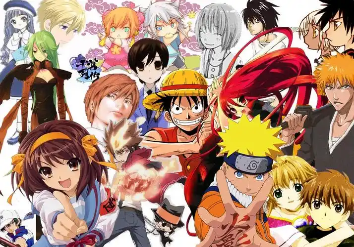 【4人回答】求将很多动漫人物ps在一起的图片-3d溜溜网