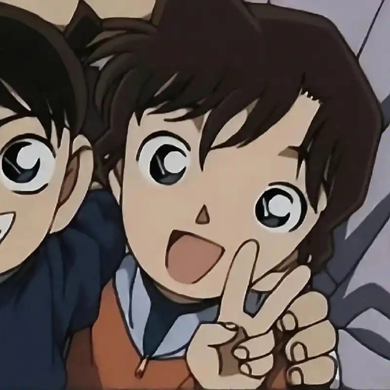 一小兰363436373039情侣头像 676767 #名侦探柯南