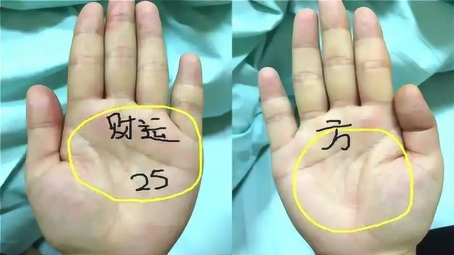 手纹有女人二字(女性手有女字纹有福气吗)