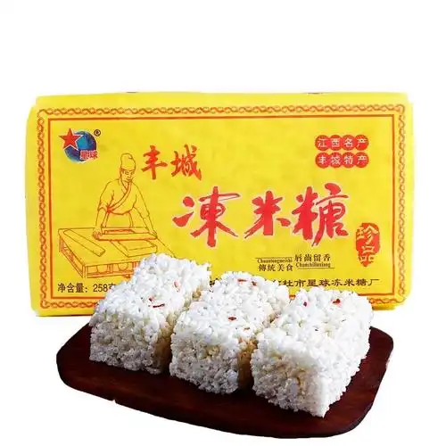丰城冻米糖江西众多传统名品小吃中的佼佼者