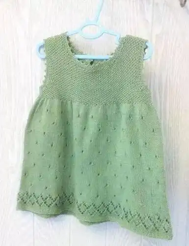 还是春天织的,补一下编织记录,只为以后织衣服参考线:棉线 三燕针10号