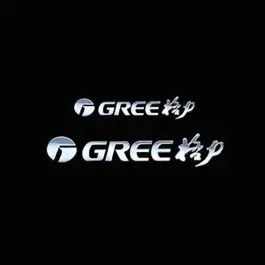gree格力logo标志金属贴空调 冰箱 热水器标签标贴商标贴纸装饰贴