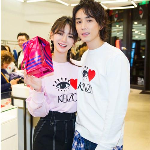 李承铉戚薇同款情侣装心动的信号李承铉同款长袖休闲纯棉圆领卫衣