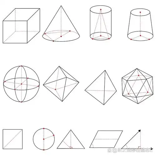 figure 这些立体构成好有趣,线条清晰,几何感满满