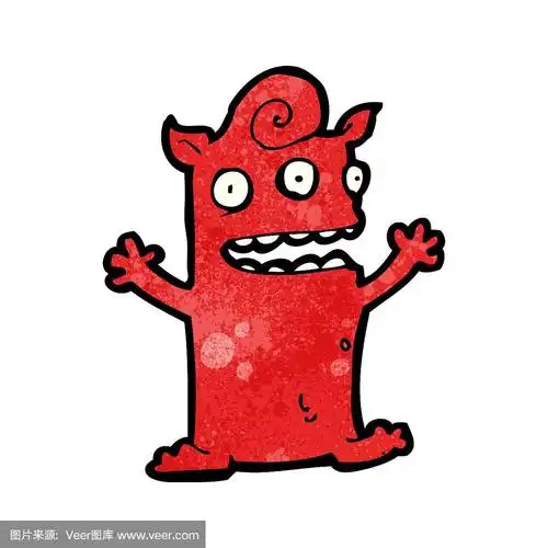 卡通怪物