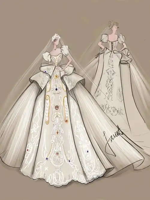 久慕婚纱原创设计图