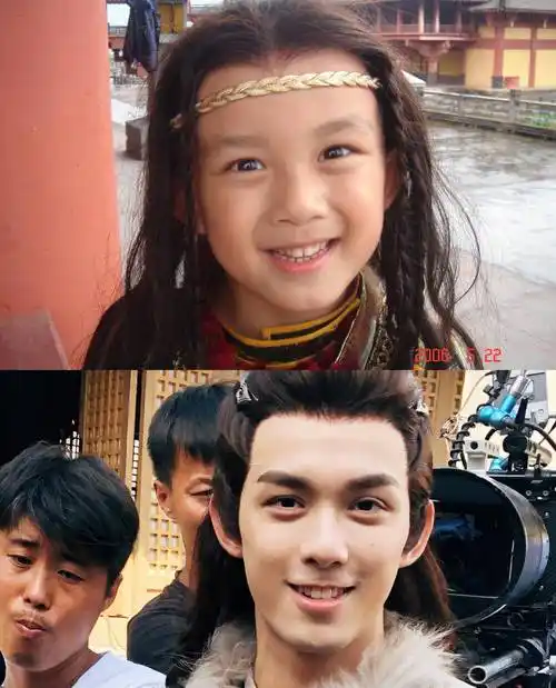 原创长歌行吴磊童年照曝光造型像极了阿诗勒隼小时候