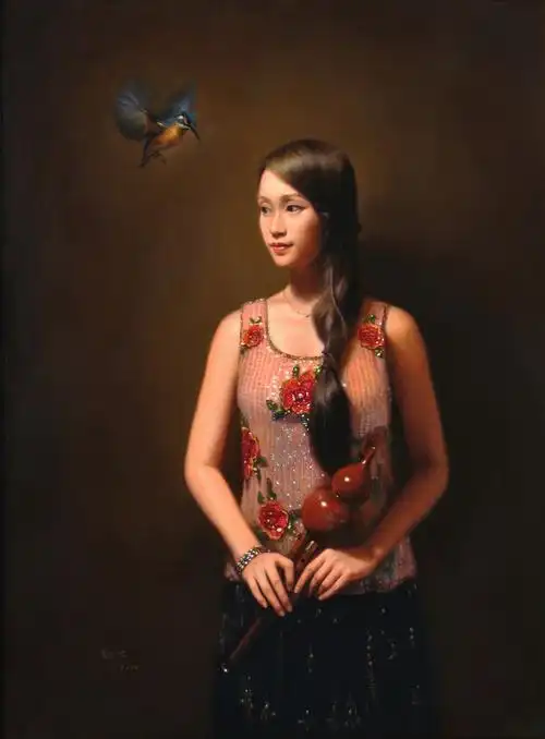 赵也油画作品欣赏