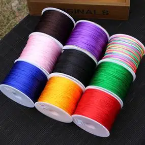 锦纶韩国丝6号中国结线材编织红绳子手链手工diy饰品玉线配件材料