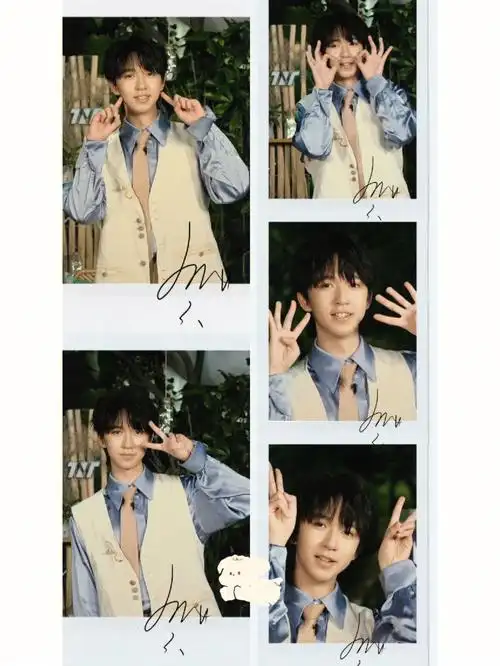 小红薯给流量  #tnt时代少年团  #拍立得  #贺峻霖