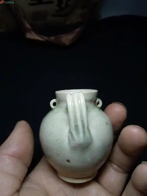 【精品宋代湖田窑双耳小持壶】