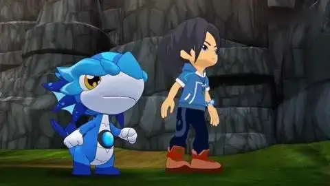 《斗龙战士》加比纳被打成重伤,美拉只顾着臭美不理人!