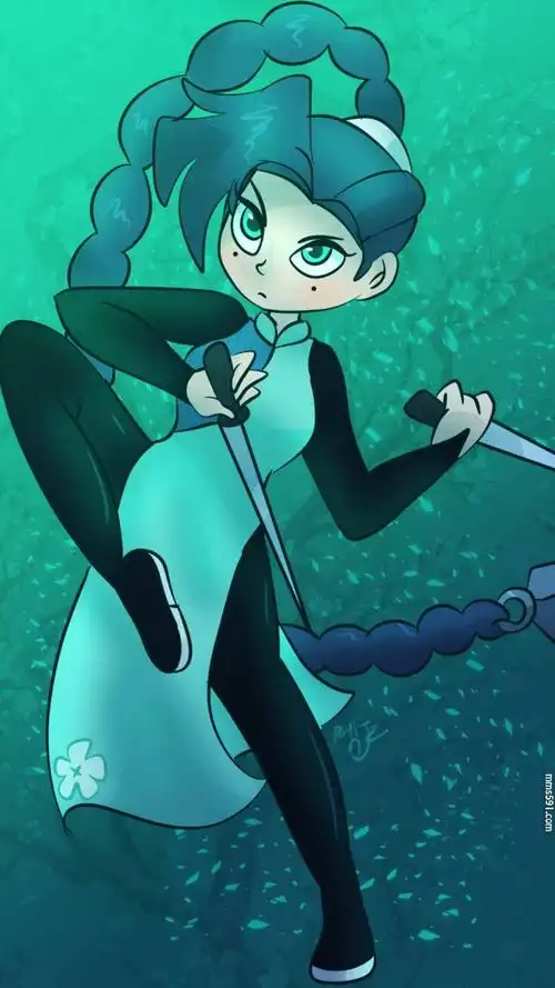 刺客伍六七女主角,长辫子的梅花十三手机壁纸背景图片集(6)