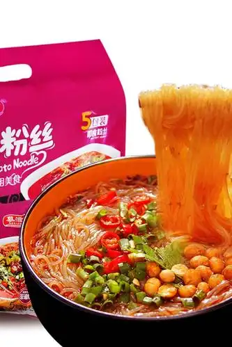 重庆酸辣粉5袋非油炸速食泡面红薯粉丝四川特产方便面泡面食品香辣