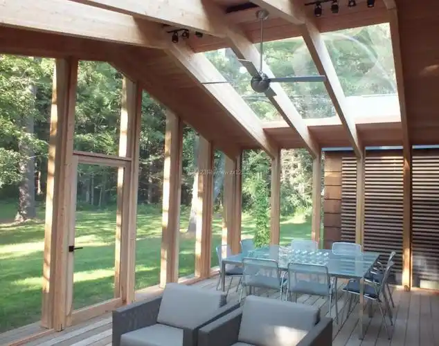 木屋别墅玻璃房顶图片_装信通网效果图