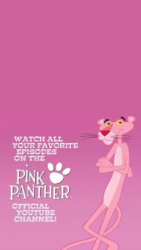 可爱的粉红顽皮豹,锁屏图片,高清手机壁纸-回车桌面