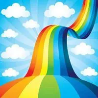 一朵云一个彩虹的头像_微信头像图片大全