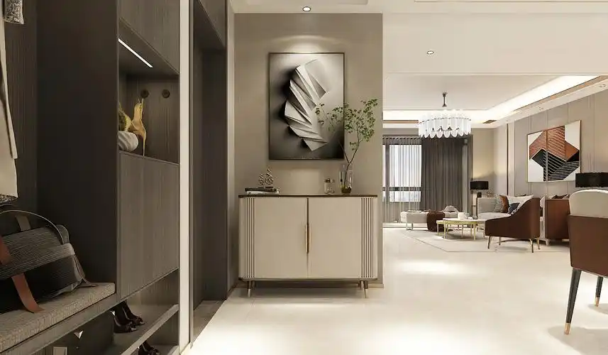 现代轻奢样板间室内设计