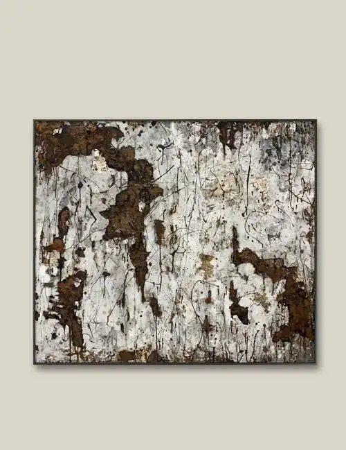 综合材料作品附过程