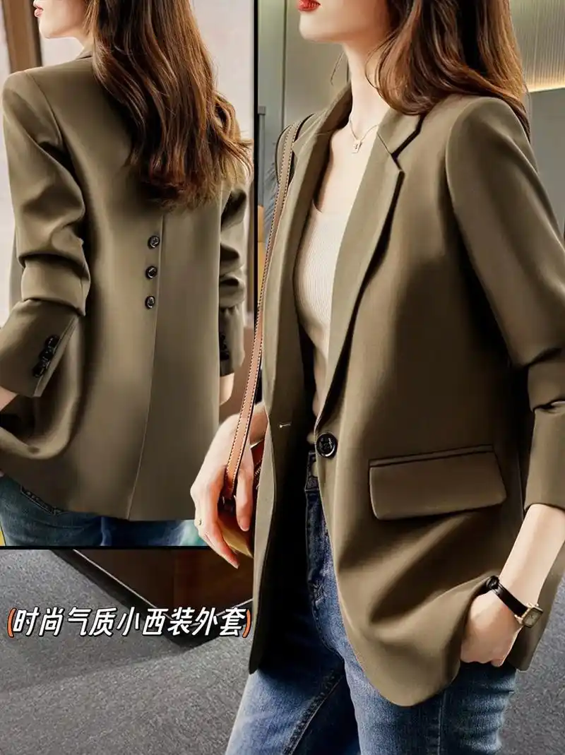 休闲时尚气质西服外套来啦,无论日常 - 抖音