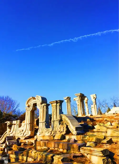 冬日圆明园--游园随拍-郭成群