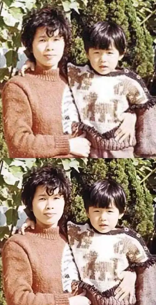 周杰伦ai修复童年照鼻子眉骨超级好看叶惠美穿搭比现在还时髦