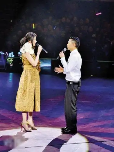 刘德华和陈慧琳深情对唱