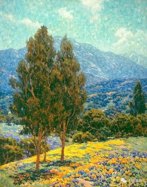 油画风景|印象派画家 格兰维尔·雷德蒙「granville redmond」作品