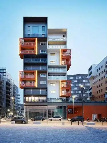 没错,这就是体块层叠设计!