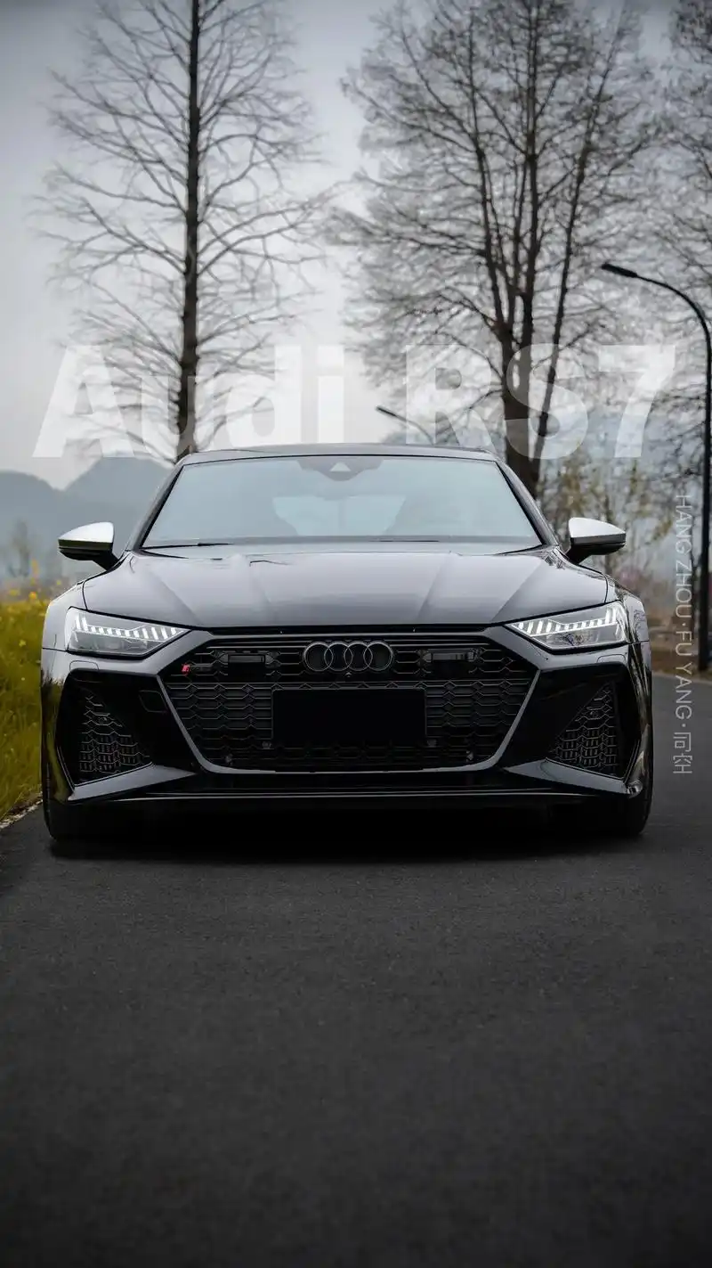 【奥迪rs7黑武士】有时候不逼你朋友一把,你永远不知道他多有 - 抖音