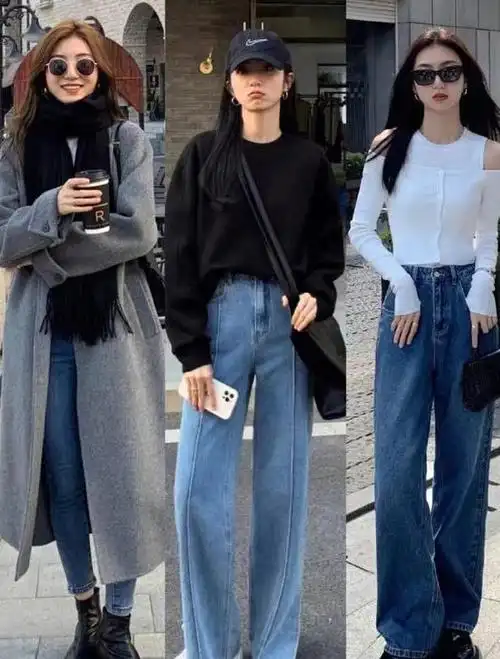 掌握牛仔裤的显瘦搭配,简单百搭