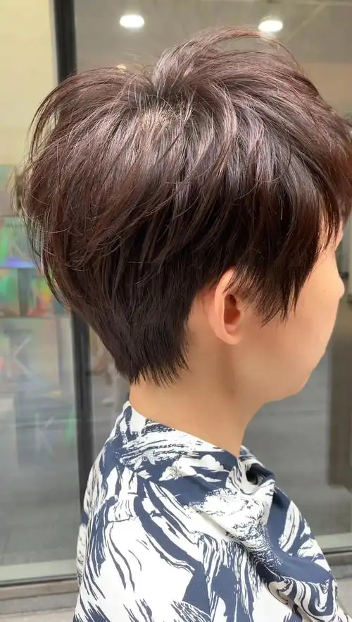 超短短发发型