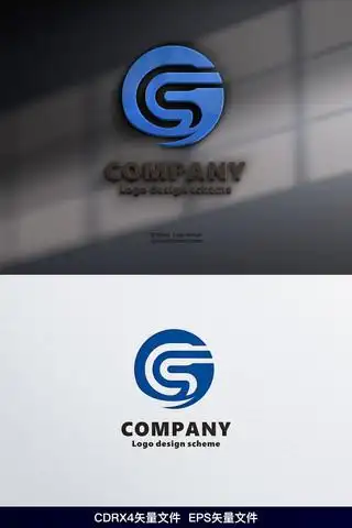 cs字母logo设计cs字母标志商标