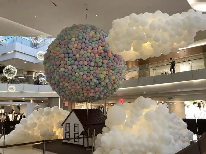 气球布置七夕气球主题布置婚礼布置晚宴布置气球定制节日气球定制