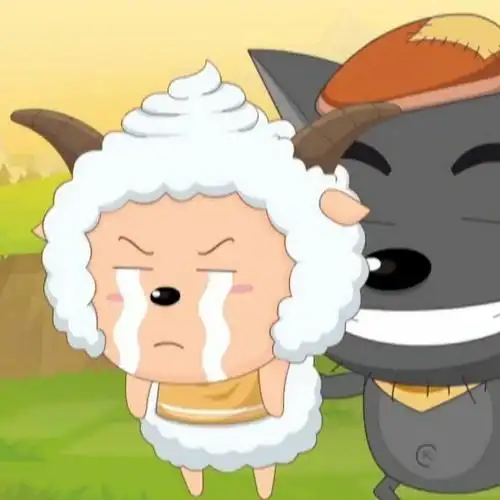 自截懒羊羊情侣头像