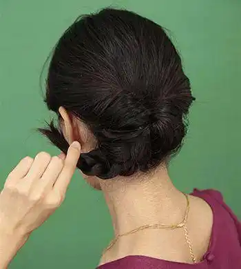 2款端庄大方中年女人时尚编发教程!