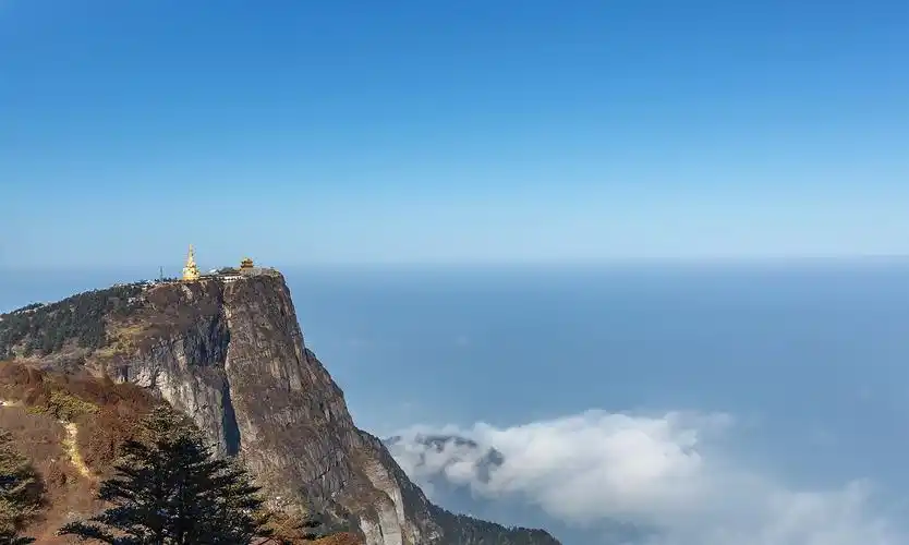 峨眉山金顶好风光_高清图集_新浪网