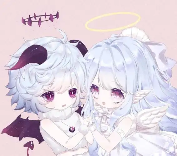 小天使和小恶魔