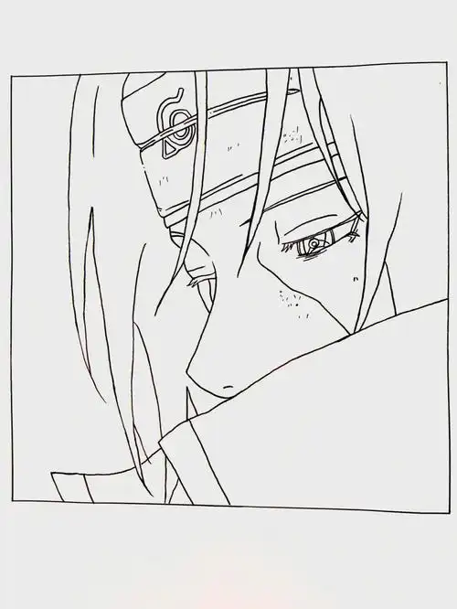 宇智波鼬  #鼬  #鼬神  #手绘 #火影忍者