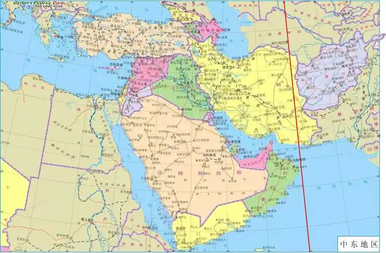 东经60°经过阿拉伯半岛吗?(我看地图没有过但好多材料说过了)_百度知