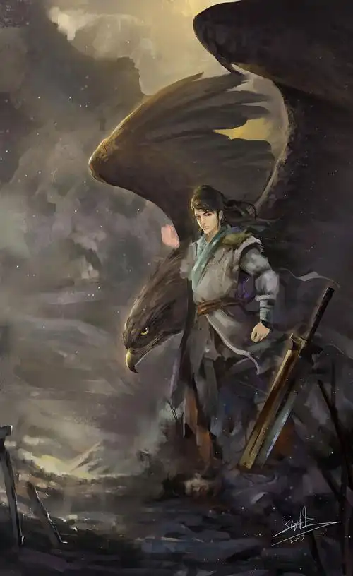 杨过|插画|创作习作|城下大城市 - 原创作品 - 站酷 (zcool)