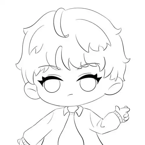 是一博呀~#每日一画  #q版  #procreate  #王一博  #饭圈美工  #饭圈