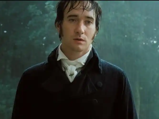 傲慢与偏见达西雨中告白