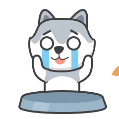 卡通狗狗流泪可爱gif动图_动态图_表情包下载_soogif