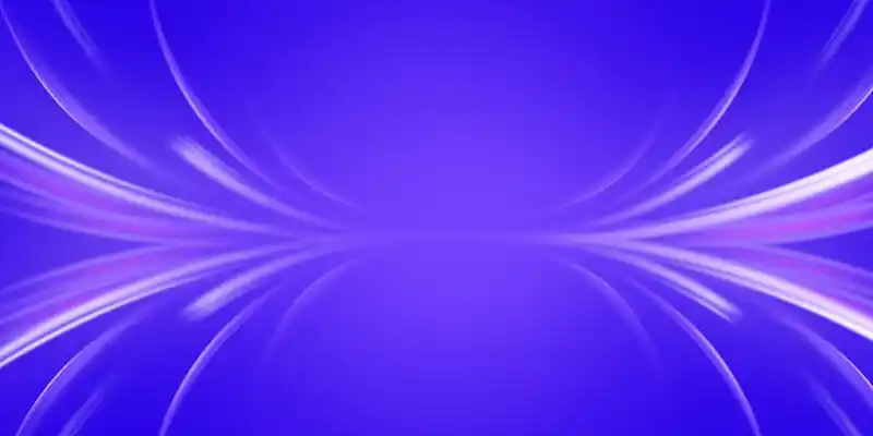 蓝紫渐变简约线条科技光效产品发布会展板背景产品发布会背景