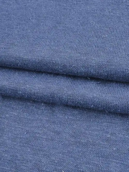 汉麻针织面料 大麻面料幅宽165cm, 190g小衫 t恤面料kj2017