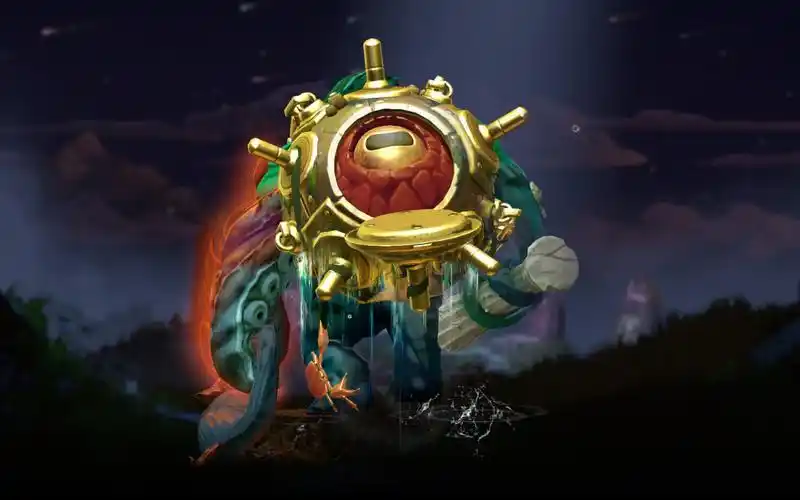 dota2天陨旦饰品赏析极光冰龙和龙族小黑