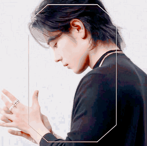 肖战##肖战好矜贵##肖战长发高马尾