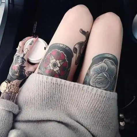 头像有纹身的女生图片 女生头像图片大全 -【爱个性】