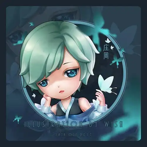 王者荣耀庄周逍遥幻梦同人